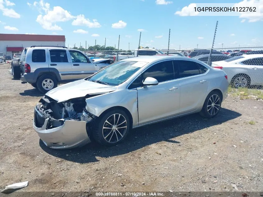 1G4PR5SK0H4122762 2017 Buick Verano Sport Touring