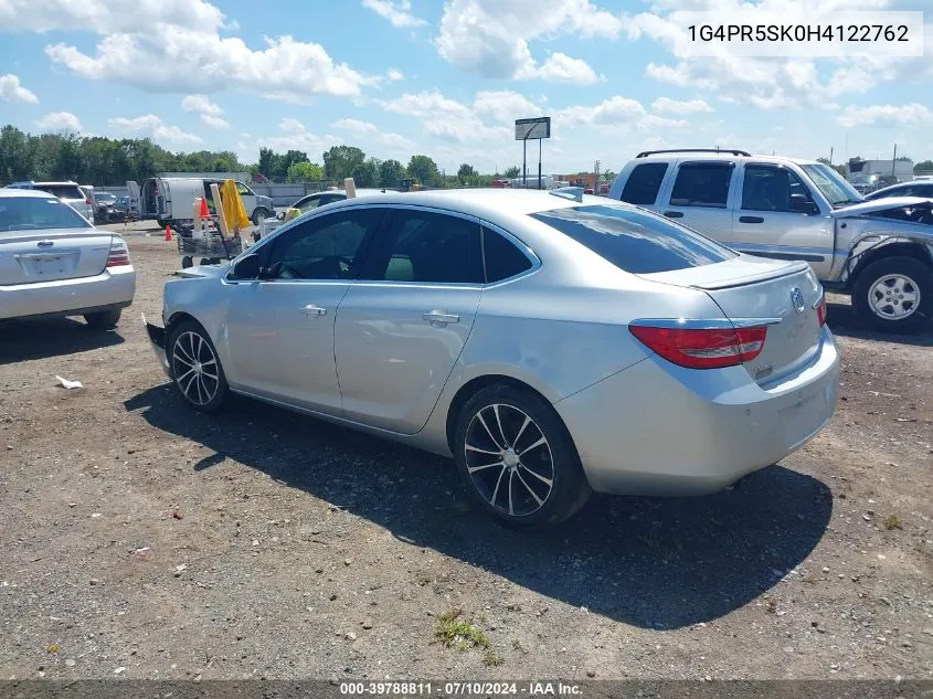 1G4PR5SK0H4122762 2017 Buick Verano Sport Touring