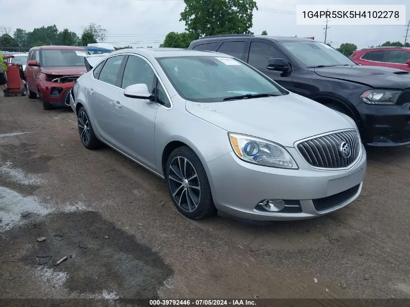 1G4PR5SK5H4102278 2017 Buick Verano Sport Touring