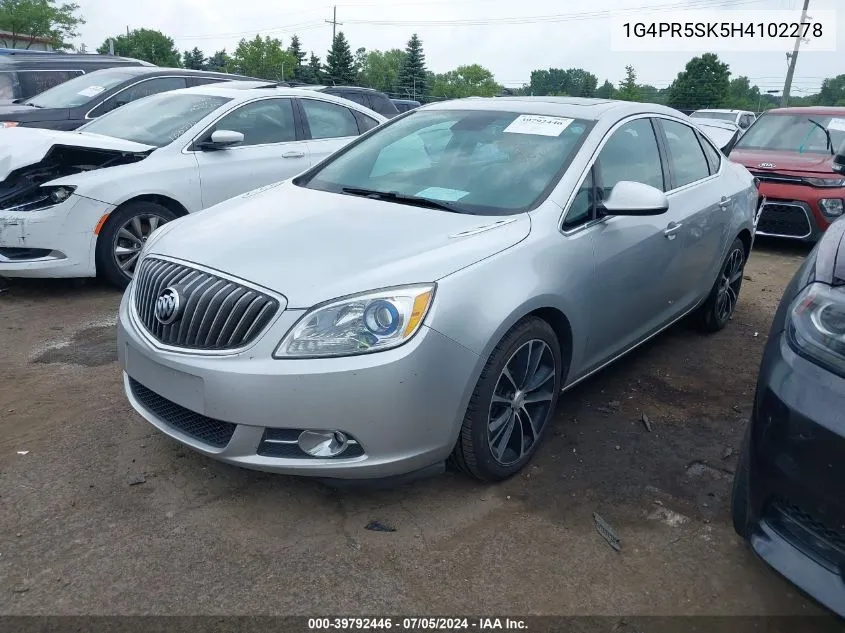 1G4PR5SK5H4102278 2017 Buick Verano Sport Touring