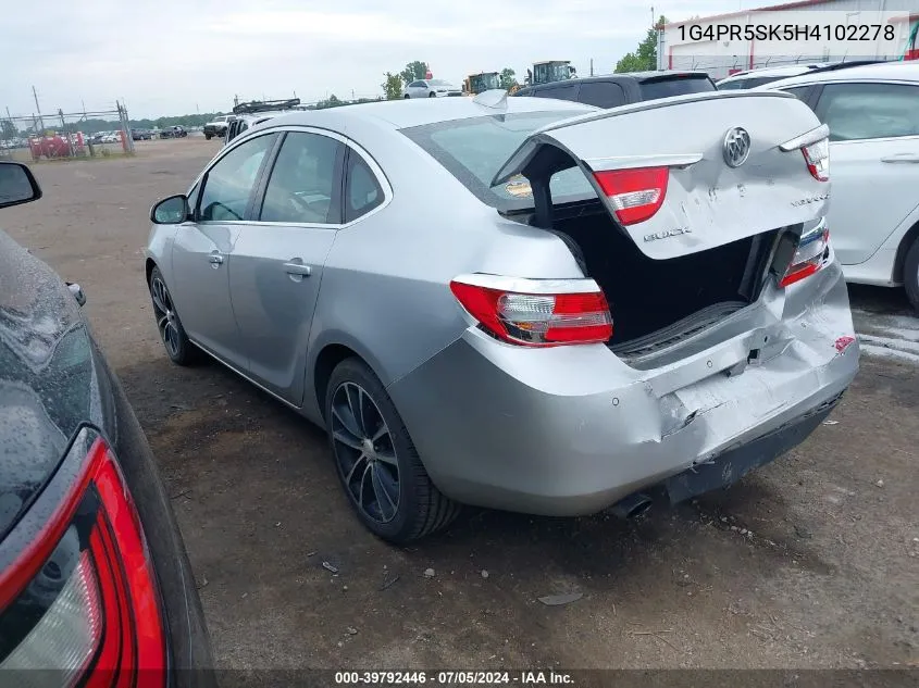 1G4PR5SK5H4102278 2017 Buick Verano Sport Touring