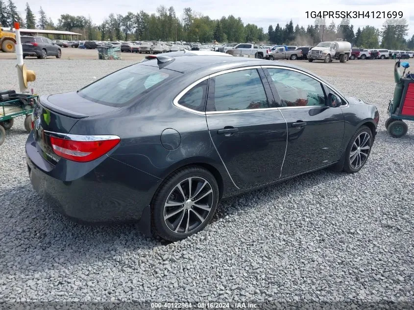 1G4PR5SK3H4121699 2017 Buick Verano Sport Touring