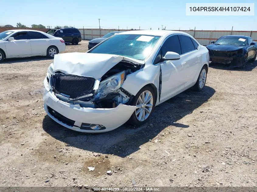 1G4PR5SK4H4107424 2017 Buick Verano Sport Touring