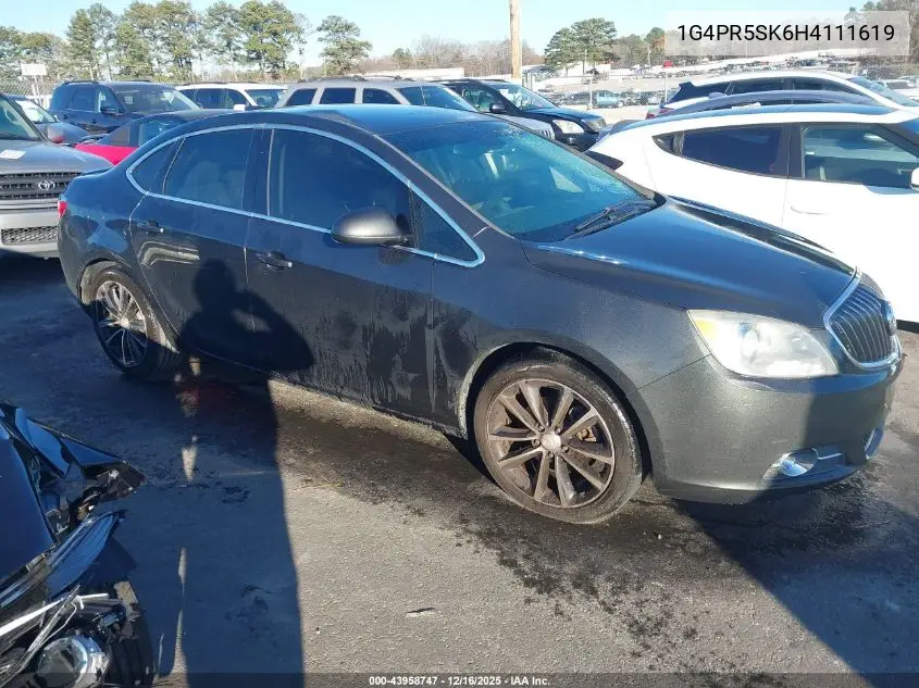 1G4PR5SK6H4111619 2017 Buick Verano Sport Touring