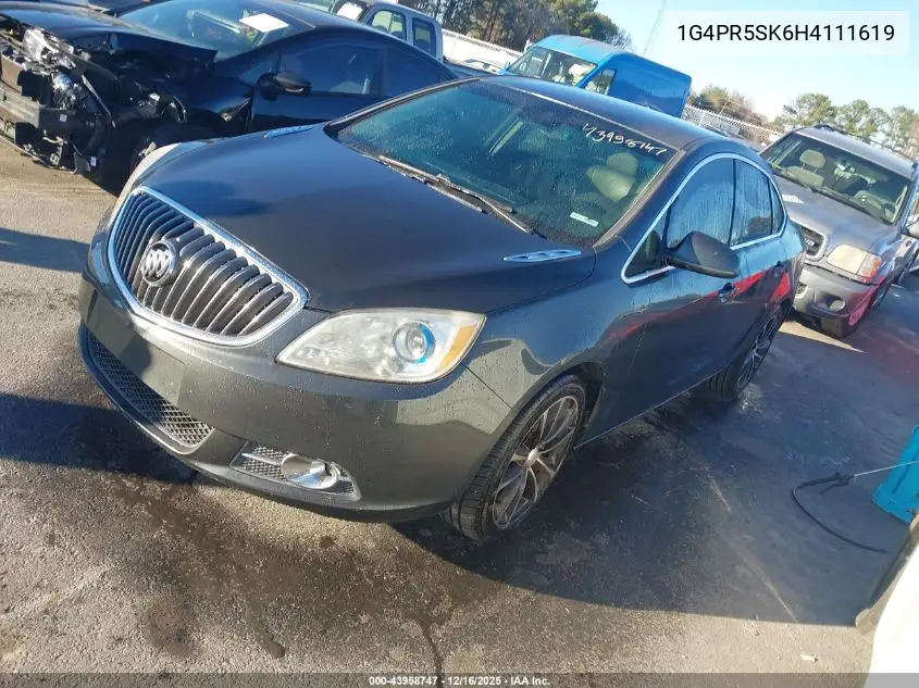 1G4PR5SK6H4111619 2017 Buick Verano Sport Touring