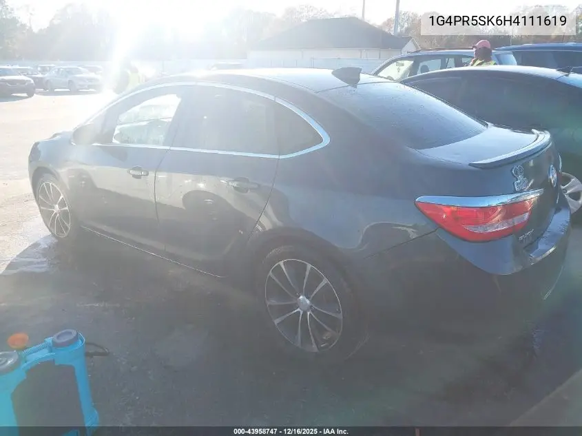 1G4PR5SK6H4111619 2017 Buick Verano Sport Touring