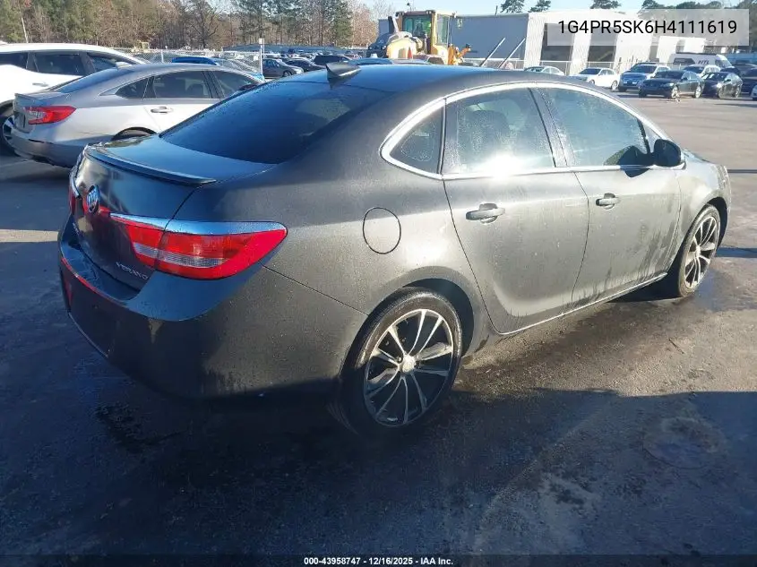 1G4PR5SK6H4111619 2017 Buick Verano Sport Touring
