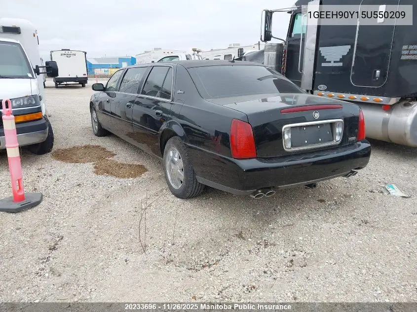 1GEEH90Y15U550209 2005 Cadillac Superior