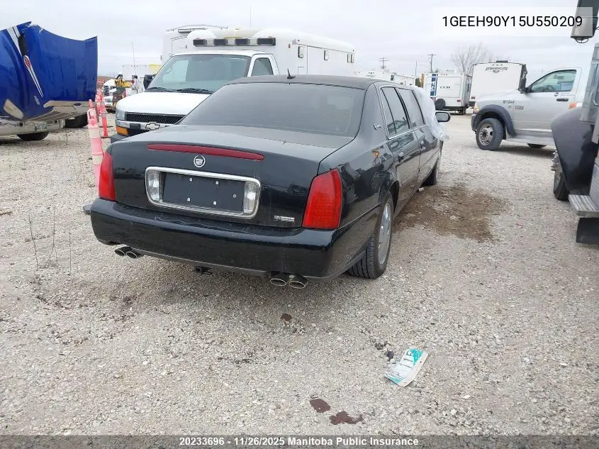 1GEEH90Y15U550209 2005 Cadillac Superior