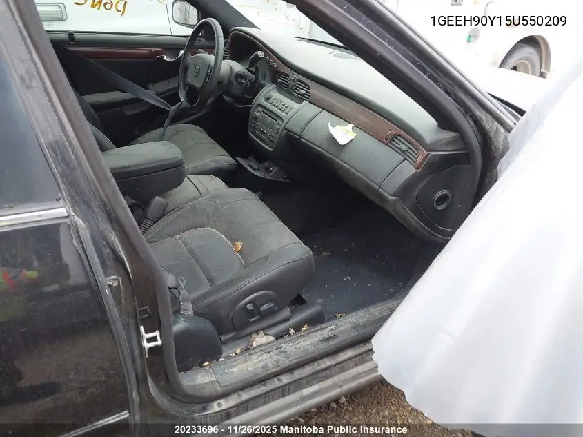 1GEEH90Y15U550209 2005 Cadillac Superior