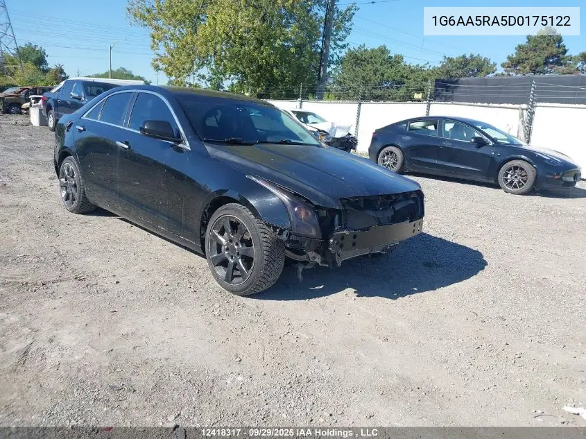1G6AA5RA5D0175122 2013 Cadillac Ats