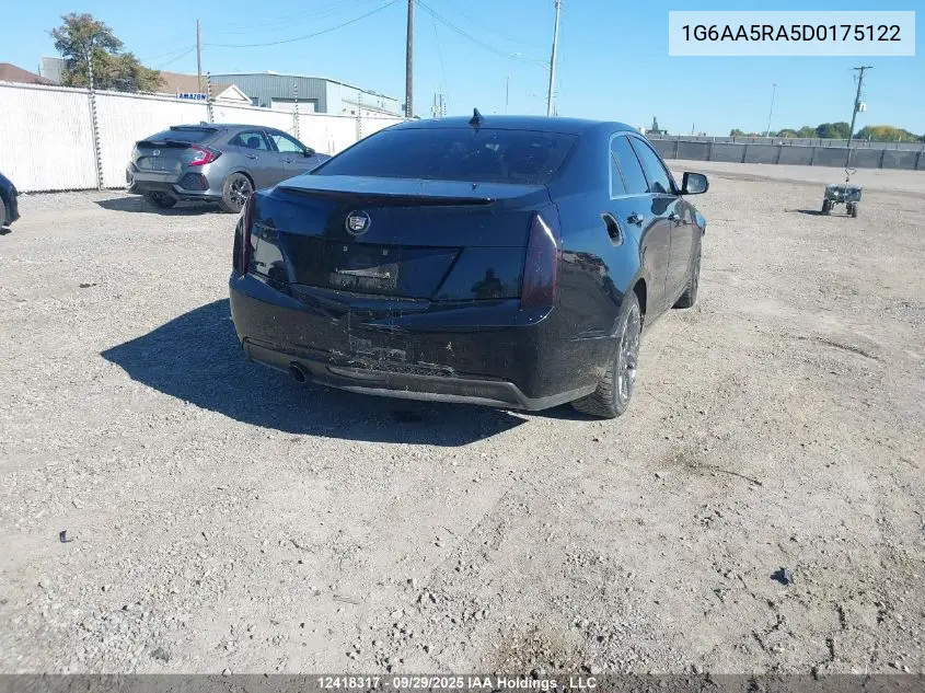 1G6AA5RA5D0175122 2013 Cadillac Ats