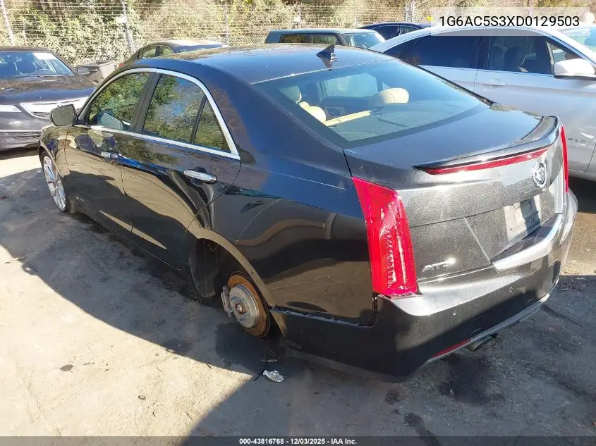 1G6AC5S3XD0129503 2013 Cadillac Ats Performance