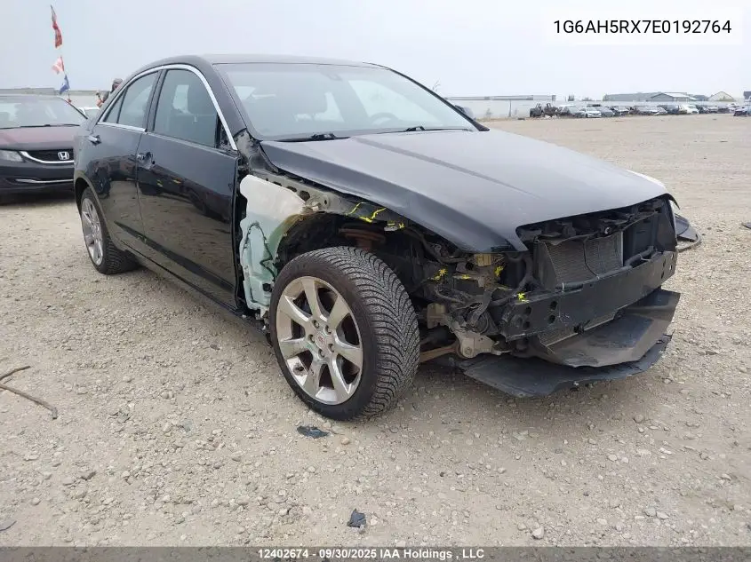 1G6AH5RX7E0192764 2014 Cadillac Ats