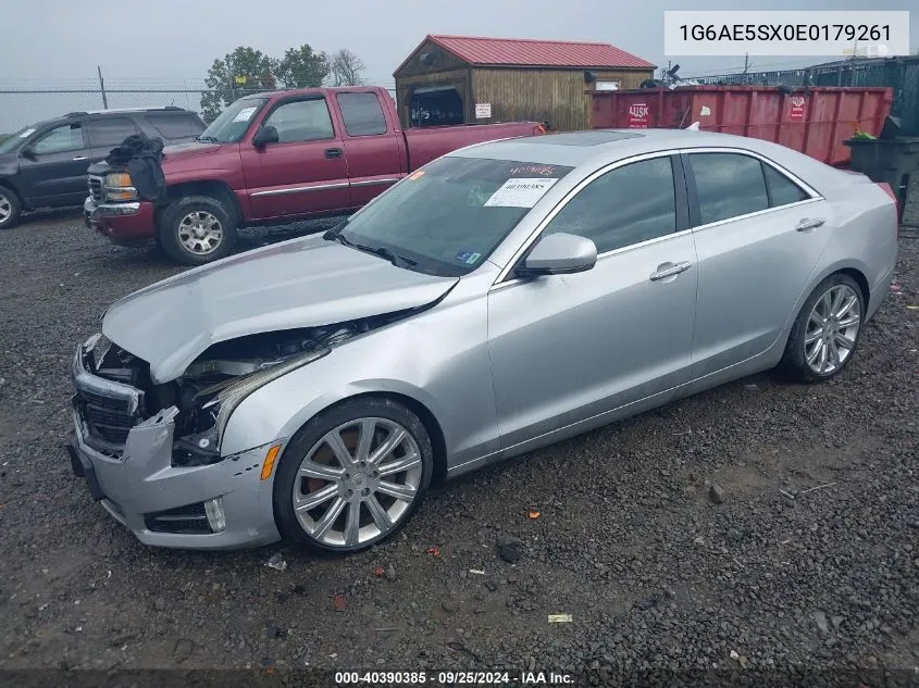 1G6AE5SX0E0179261 2014 Cadillac Ats Premium