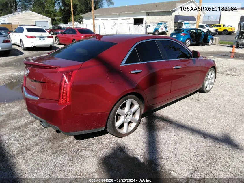 1G6AA5RX6E0182084 2014 Cadillac Ats Standard