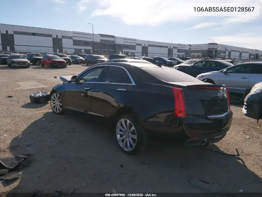 1G6AB5SA5E0128567 2014 Cadillac Ats Luxury