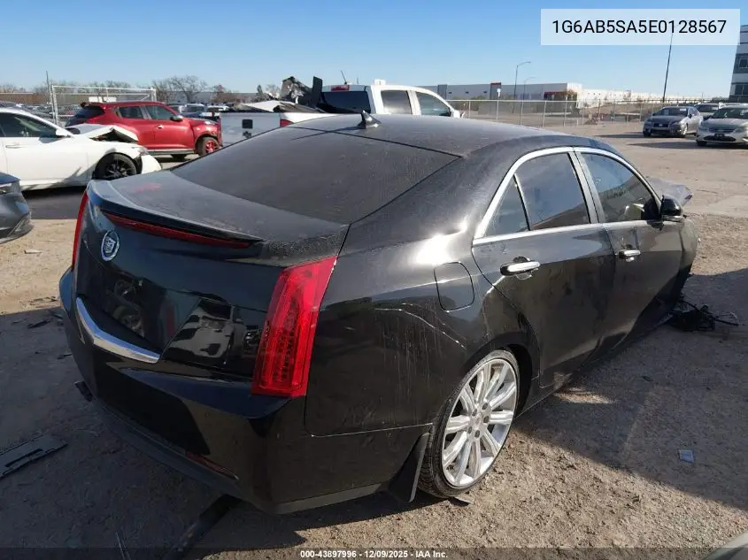 1G6AB5SA5E0128567 2014 Cadillac Ats Luxury