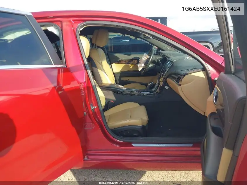 1G6AB5SXXE0161424 2014 Cadillac Ats Luxury