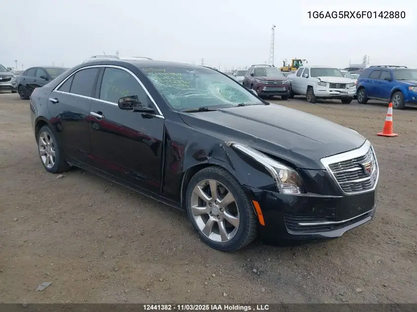 1G6AG5RX6F0142880 2015 Cadillac Ats Turbo