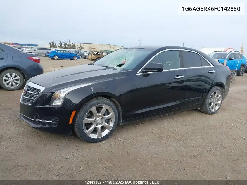 1G6AG5RX6F0142880 2015 Cadillac Ats Turbo