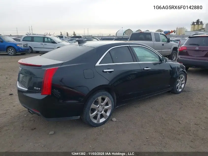 1G6AG5RX6F0142880 2015 Cadillac Ats Turbo