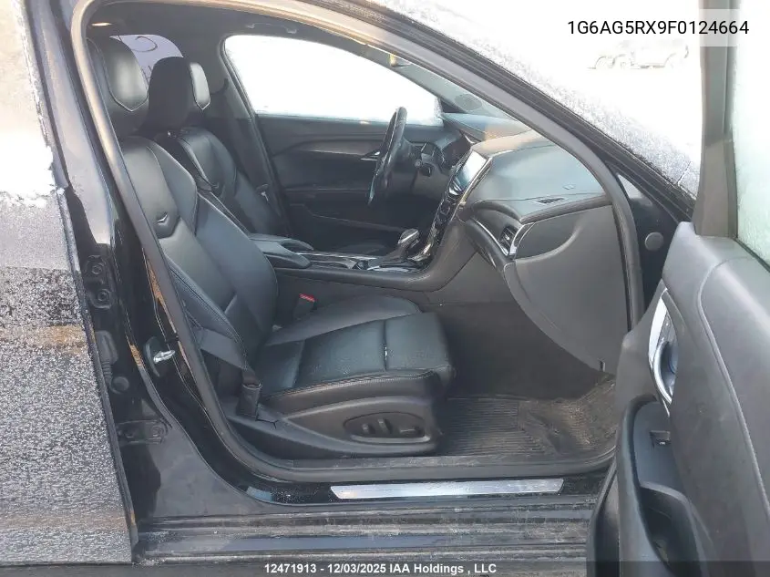 1G6AG5RX9F0124664 2015 Cadillac Ats Turbo
