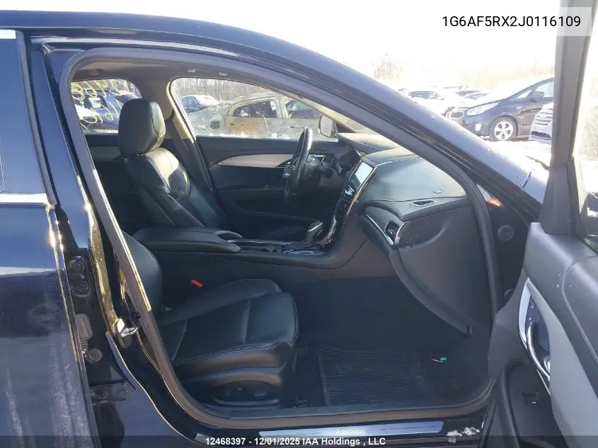 1G6AF5RX2J0116109 2018 Cadillac Ats Turbo Luxury