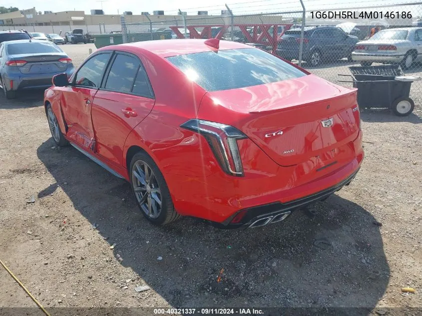 1G6DH5RL4M0146186 2021 Cadillac Ct4 V-Series