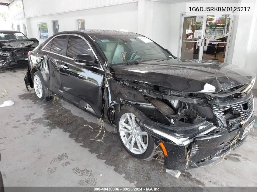 1G6DJ5RK0M0125217 2021 Cadillac Ct4 Luxury