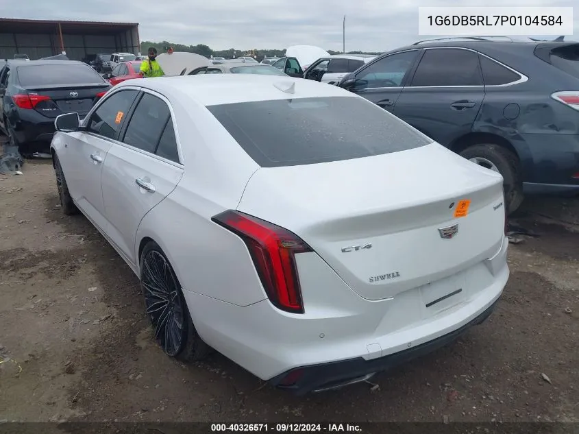 1G6DB5RL7P0104584 2023 Cadillac Ct4 Premium Luxury