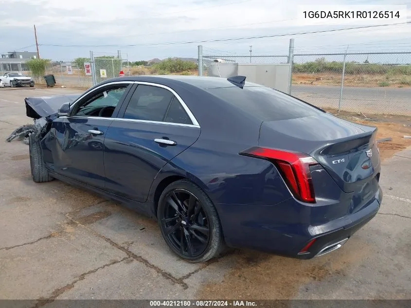 1G6DA5RK1R0126514 2024 Cadillac Ct4 Luxury