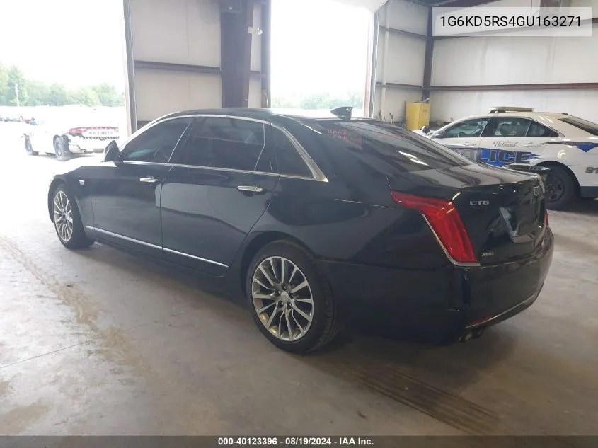 1G6KD5RS4GU163271 2016 Cadillac Ct6 Luxury