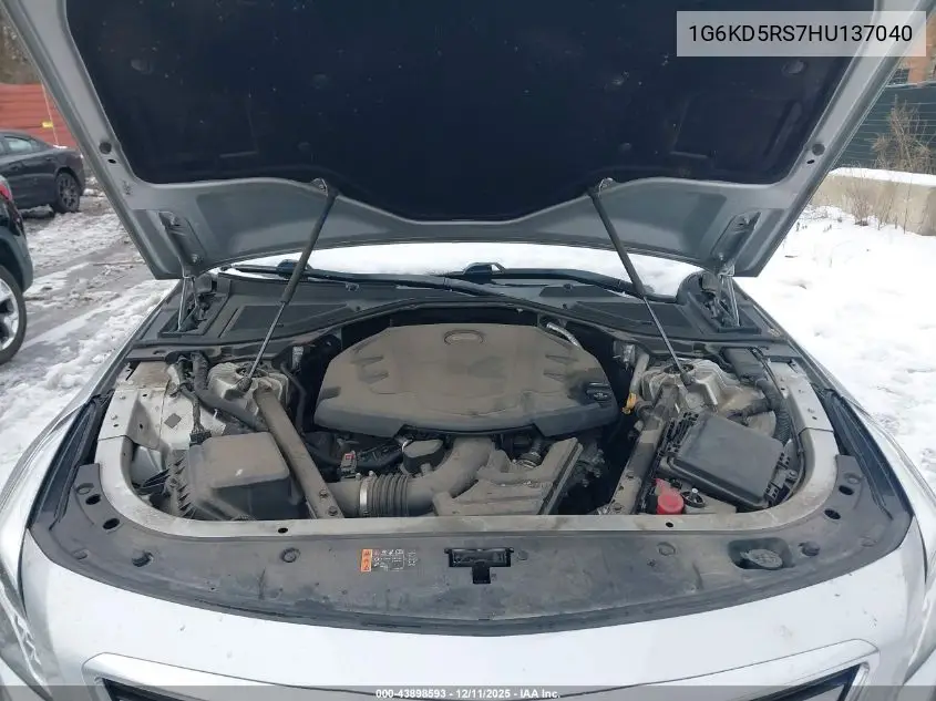 1G6KD5RS7HU137040 2017 Cadillac Ct6 Luxury