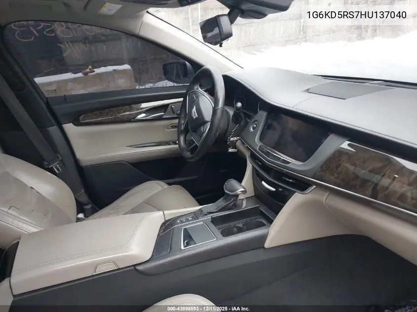 1G6KD5RS7HU137040 2017 Cadillac Ct6 Luxury