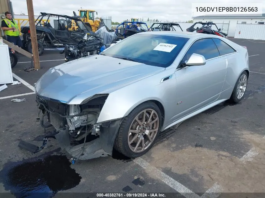 1G6DV1EP8B0126563 2011 Cadillac Cts-V