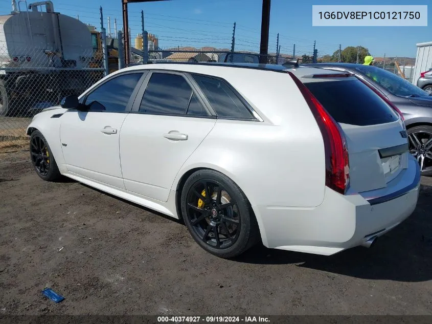 1G6DV8EP1C0121750 2012 Cadillac Cts-V