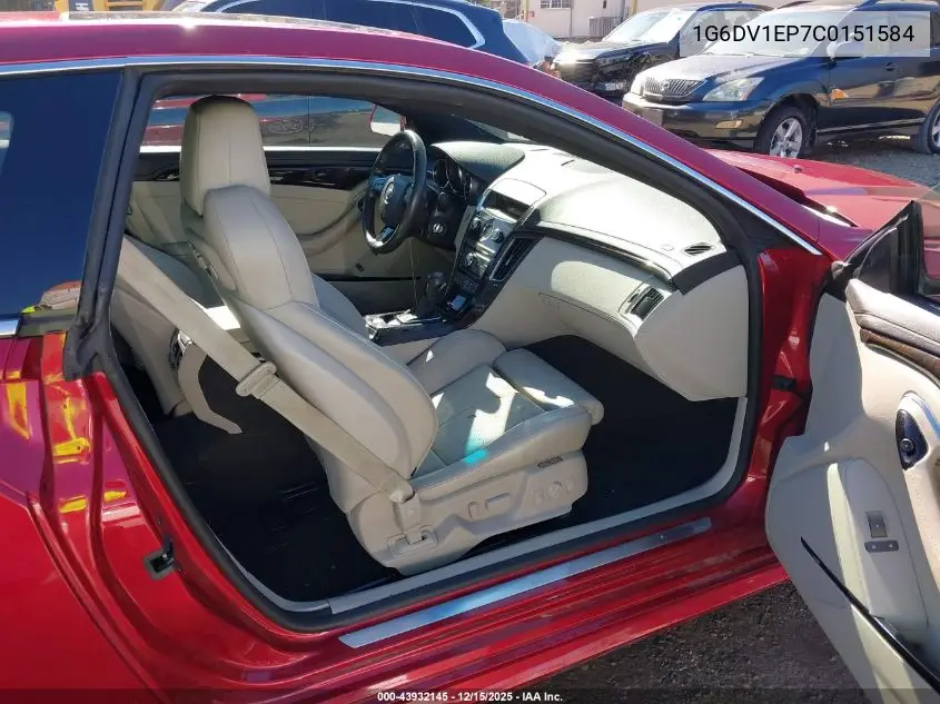 1G6DV1EP7C0151584 2012 Cadillac Cts-V
