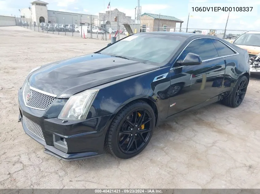 1G6DV1EP4D0108337 2013 Cadillac Cts-V