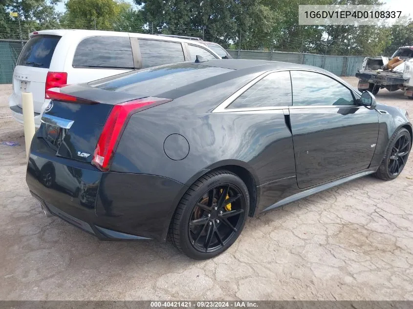 1G6DV1EP4D0108337 2013 Cadillac Cts-V