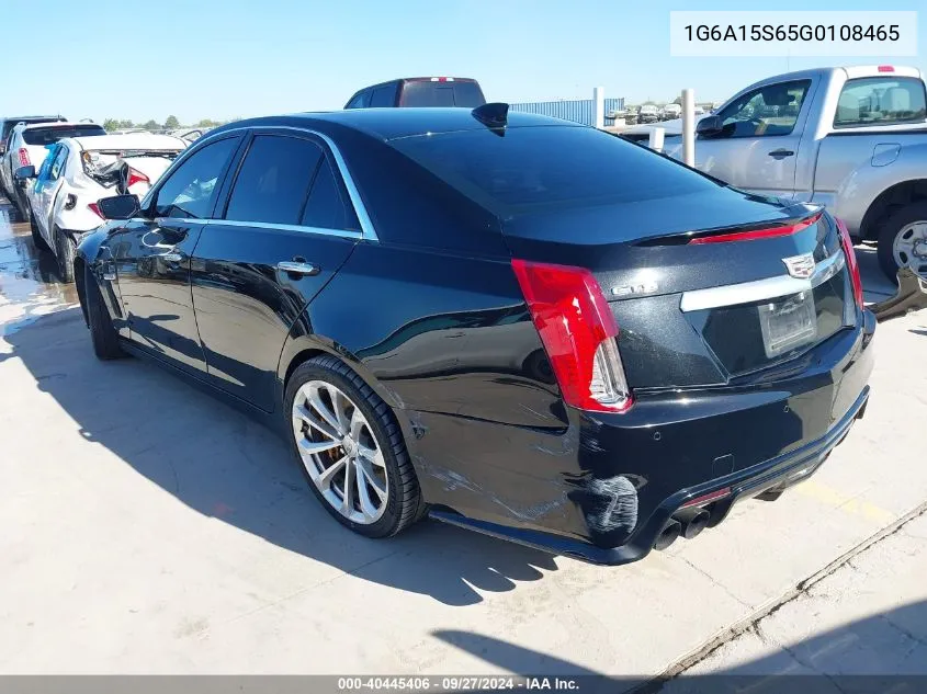 1G6A15S65G0108465 2016 Cadillac Cts-V