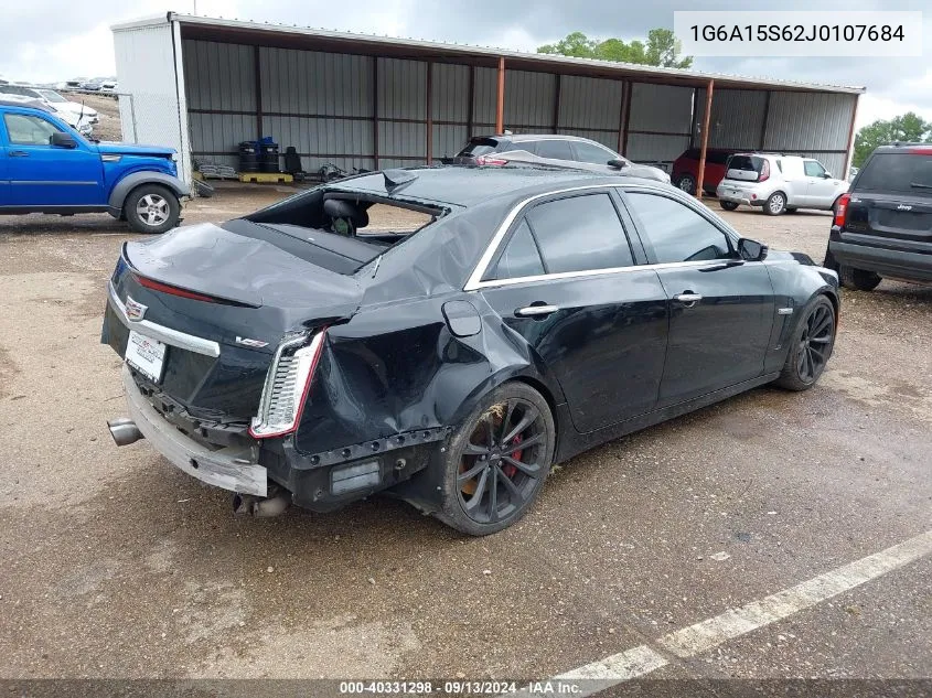 1G6A15S62J0107684 2018 Cadillac Cts-V