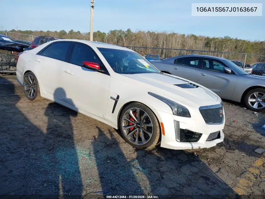 1G6A15S67J0163667 2018 Cadillac Cts-V