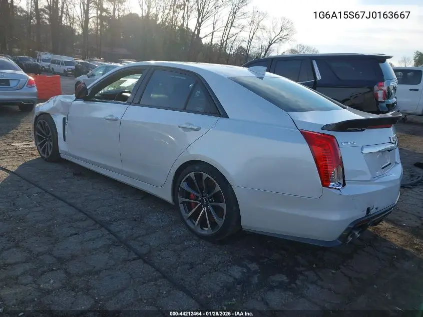 1G6A15S67J0163667 2018 Cadillac Cts-V