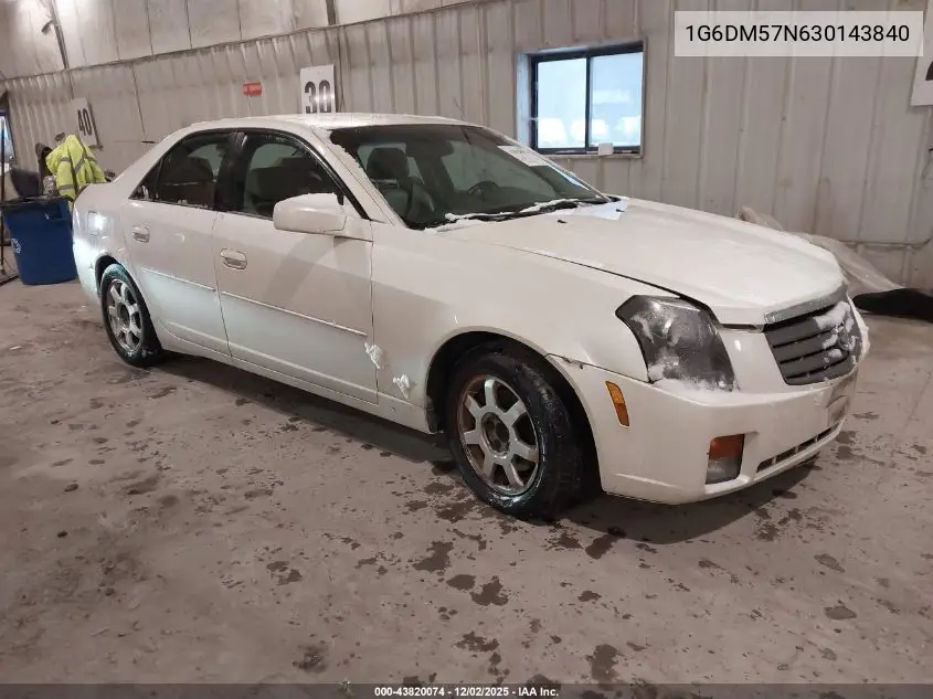 1G6DM57N630143840 2003 Cadillac Cts Standard