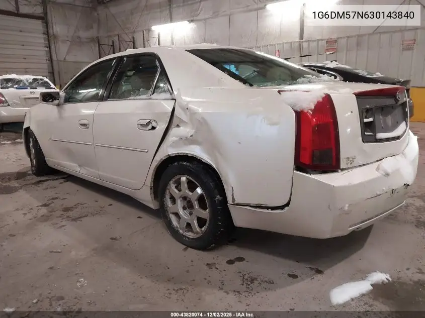 1G6DM57N630143840 2003 Cadillac Cts Standard