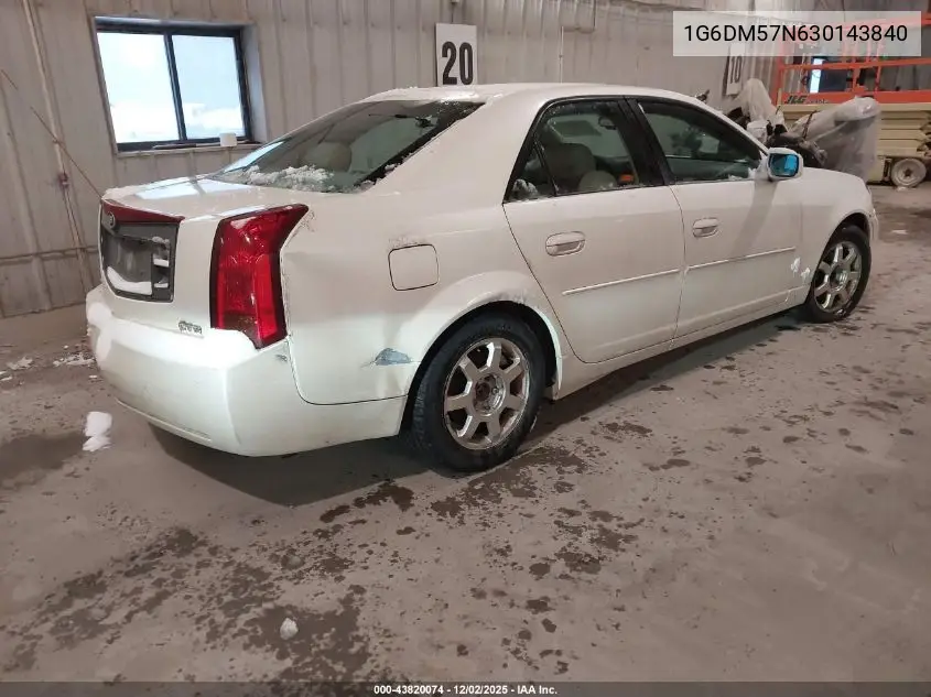 1G6DM57N630143840 2003 Cadillac Cts Standard