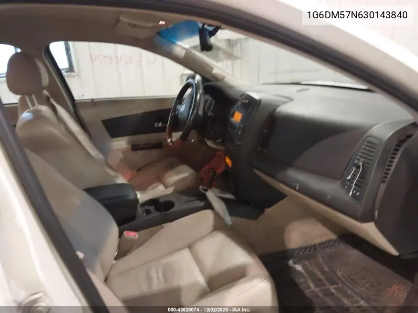 1G6DM57N630143840 2003 Cadillac Cts Standard