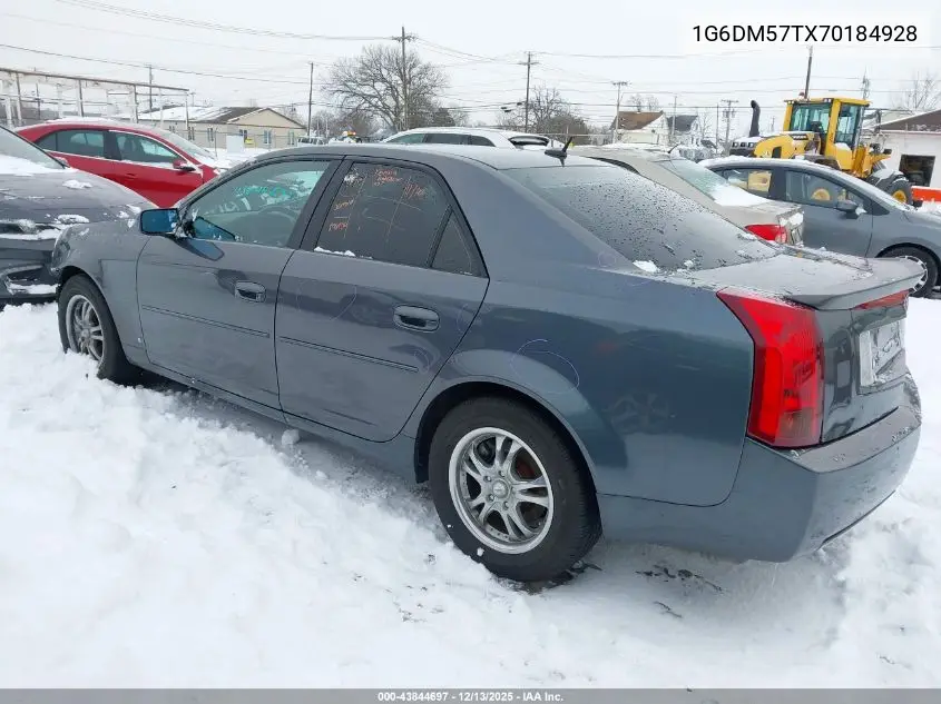 1G6DM57TX70184928 2007 Cadillac Cts Standard