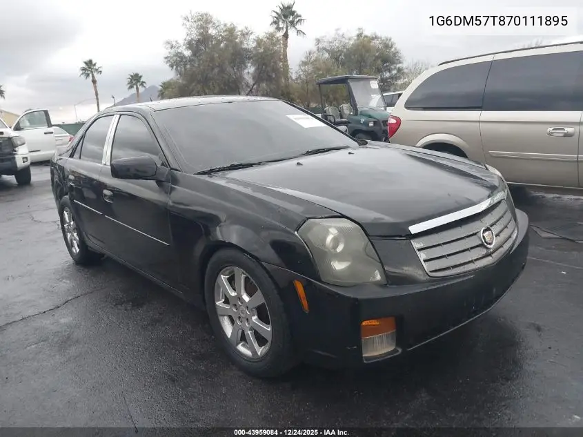1G6DM57T870111895 2007 Cadillac Cts Standard